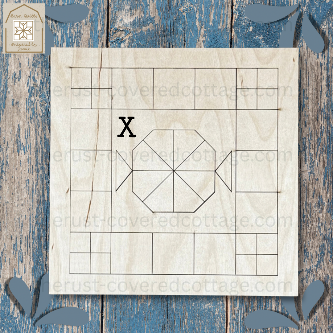 Candy Christmas Quilt Block