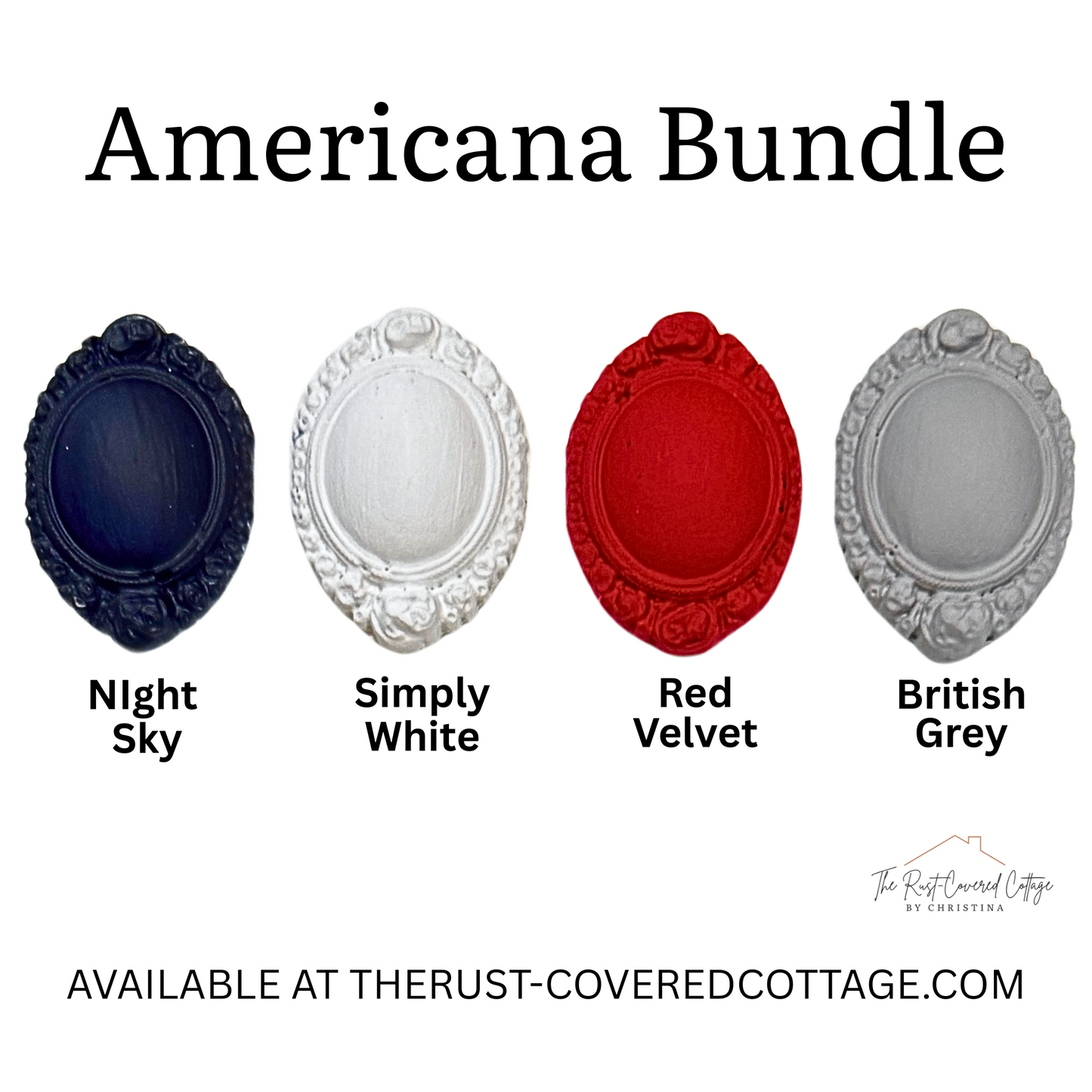 Americana Paint Bundle | Curated by Jamie | Chalk & Acrylic Finishes