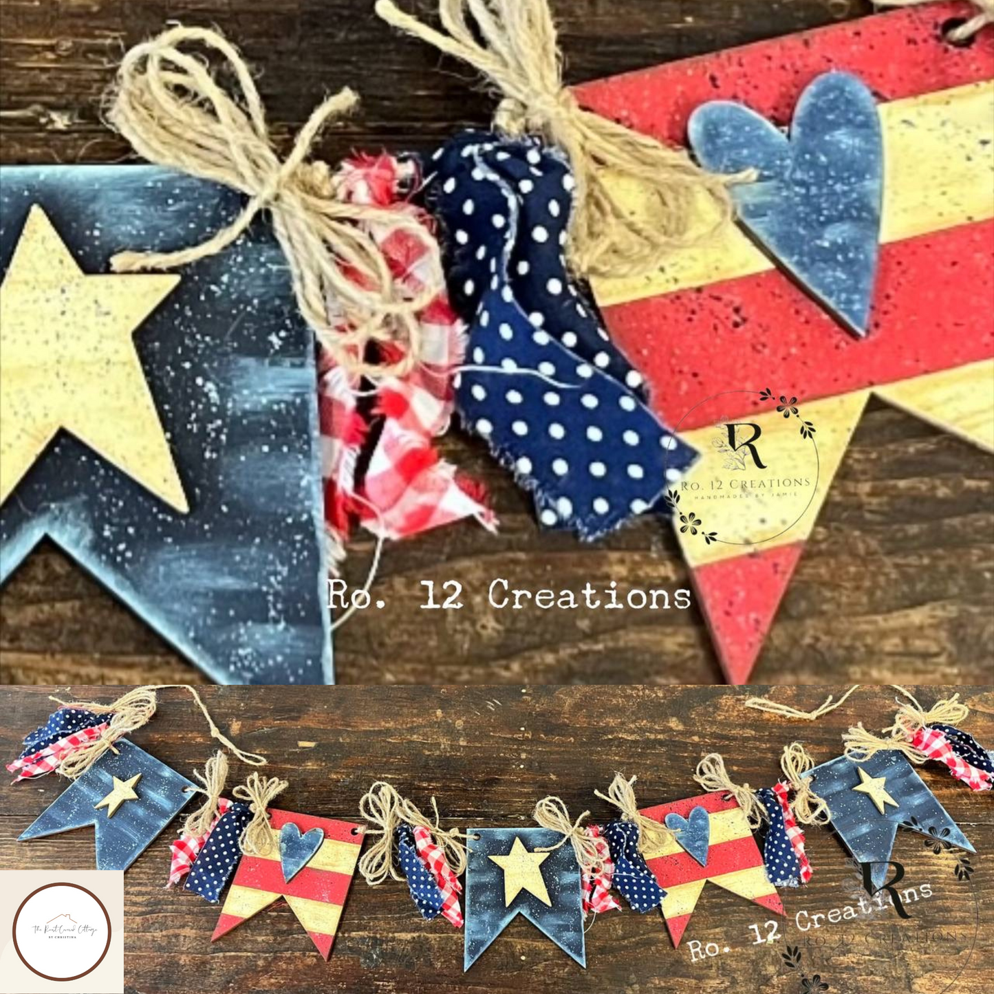 Americana Banner Garland