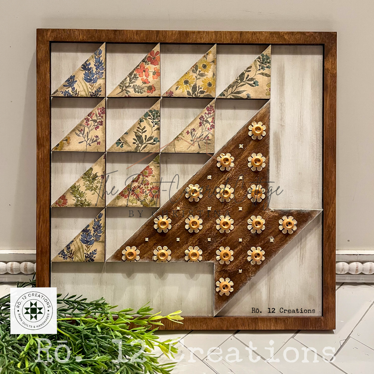 Basket Barn Quilt Block