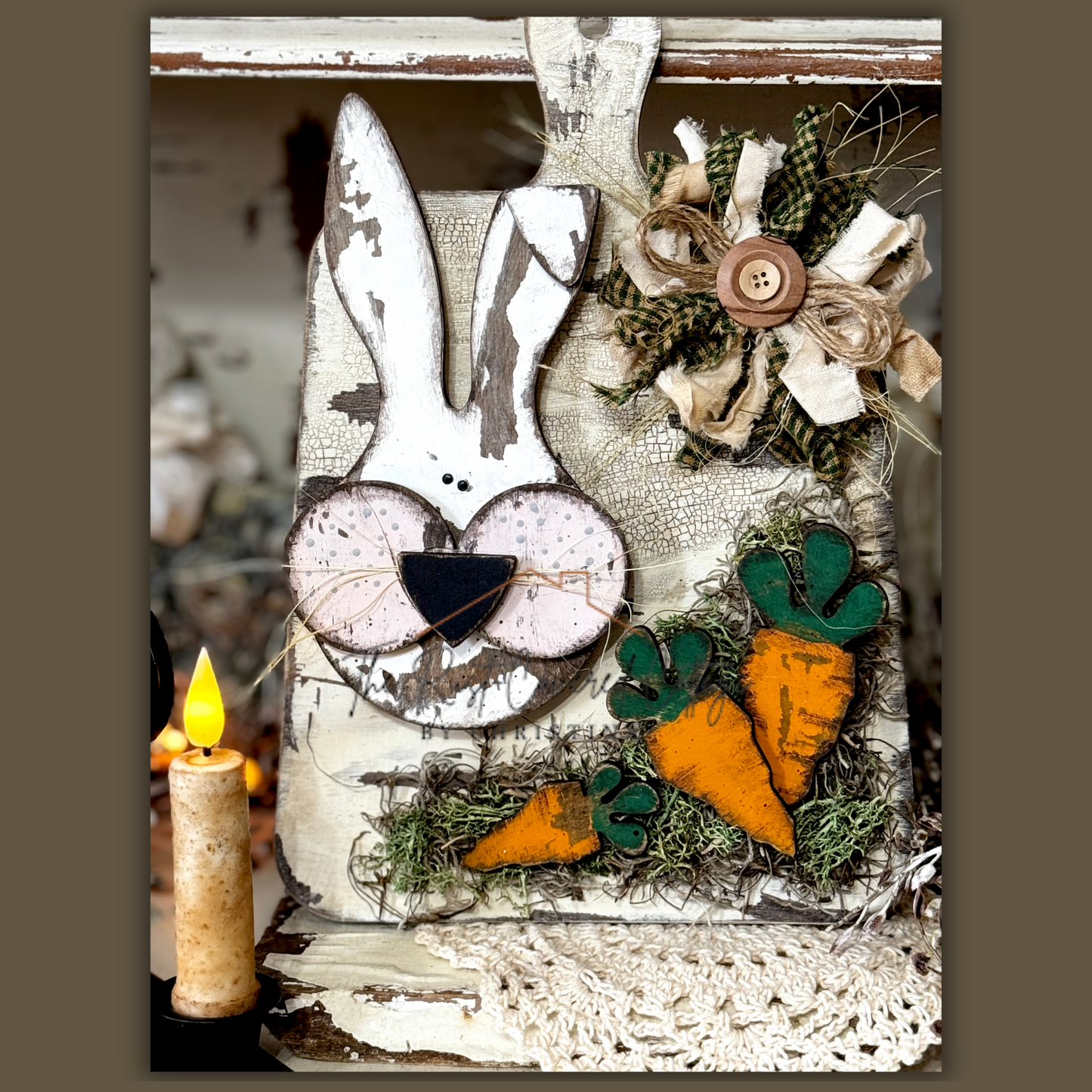 Rustic Bunny- finished