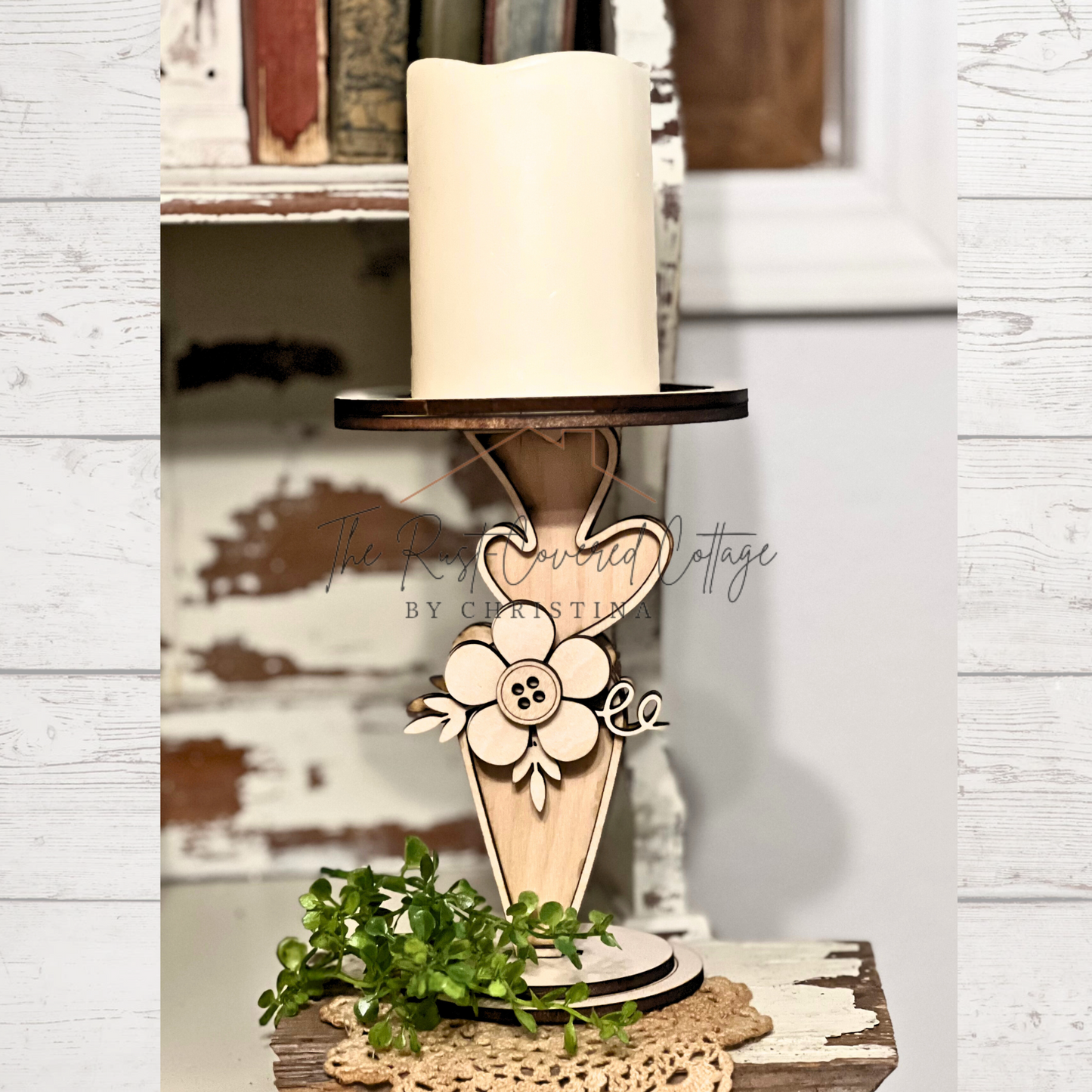 Carrot Candle Holder | DIY Wood Kit