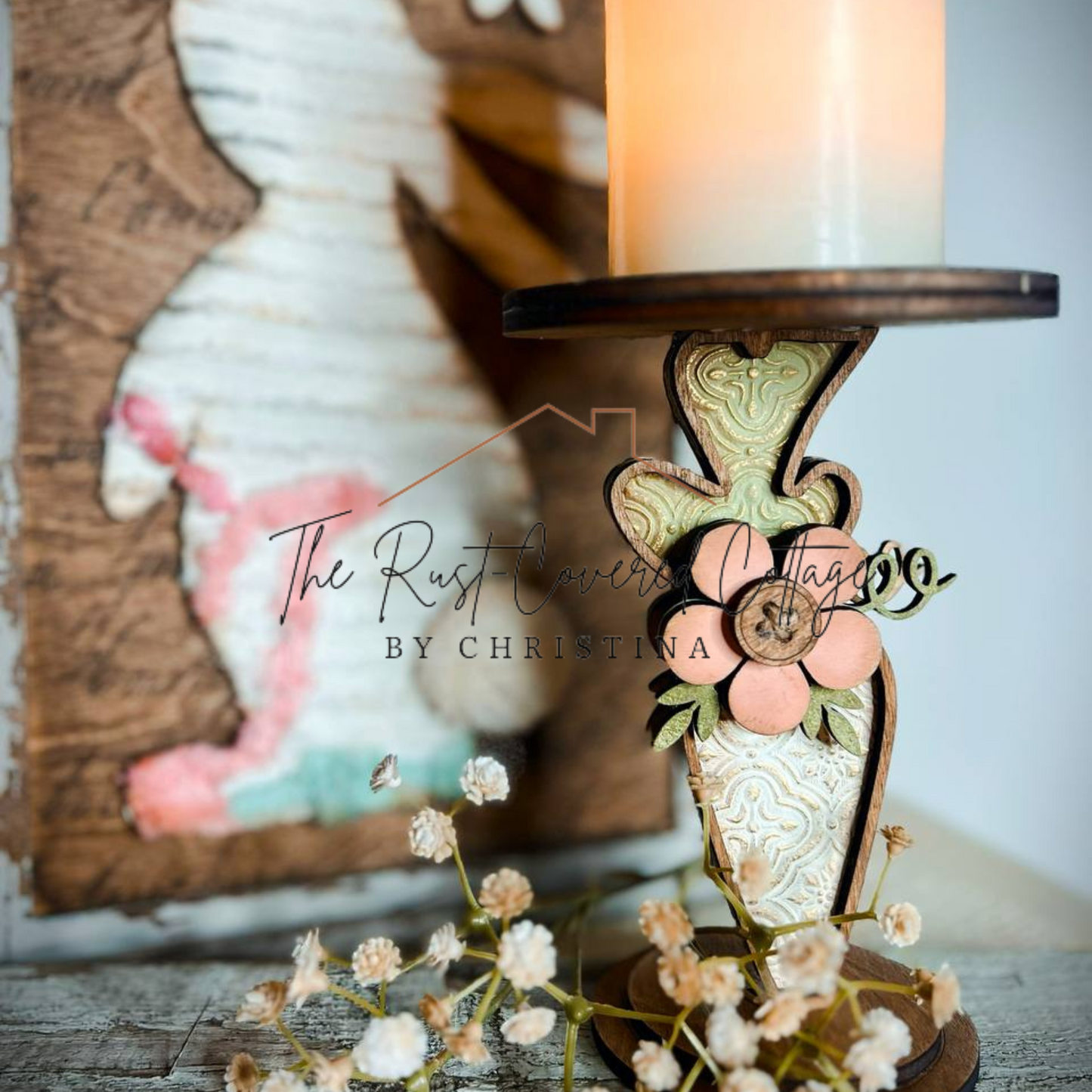 Carrot Candle Holder | DIY Wood Kit