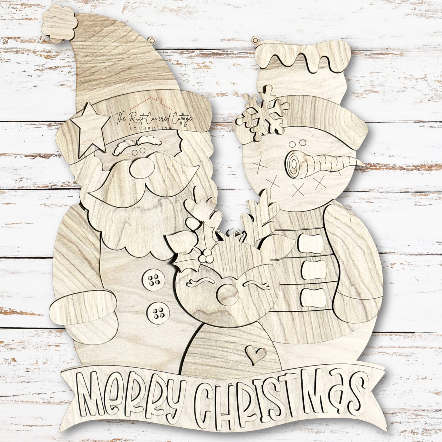 Christmas Friends Hanger | DIY Wood Kit