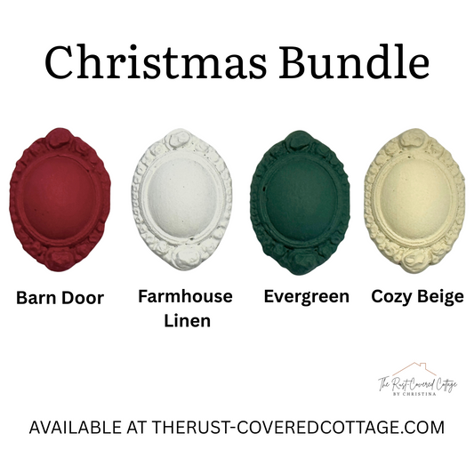 Paint Couture Christmas Bundle – Chalk Style Paint (Set of 4, 1 oz Jars)