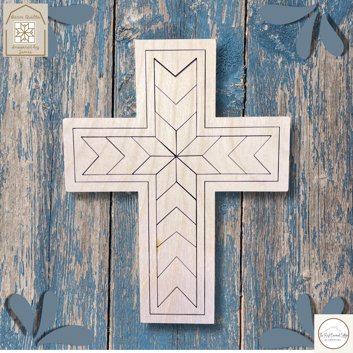 Barn Quilt Cross