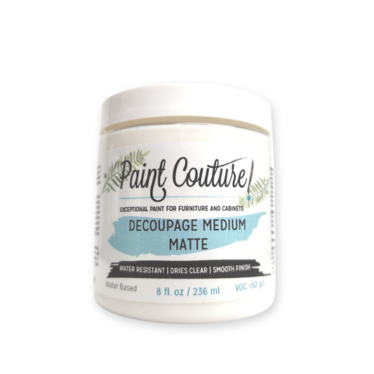 Decoupage Medium (Matte Finish) | Paint Couture – 2 oz