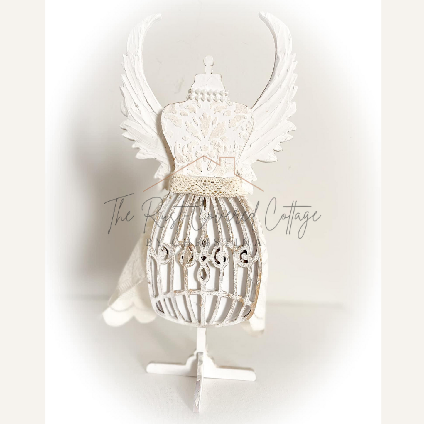 DIY Birch Wood Dress Form – 13” Laser Cut Craft Kit