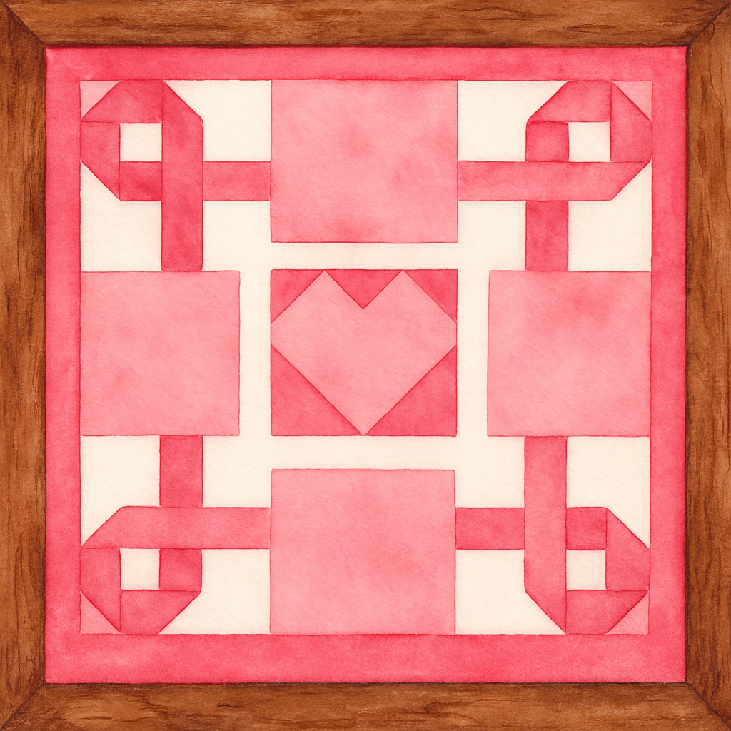 Awareness Quilt Block DIY Wood Kit – Breast Cancer Fundraiser | The Rust-Covered Cottage by Christina