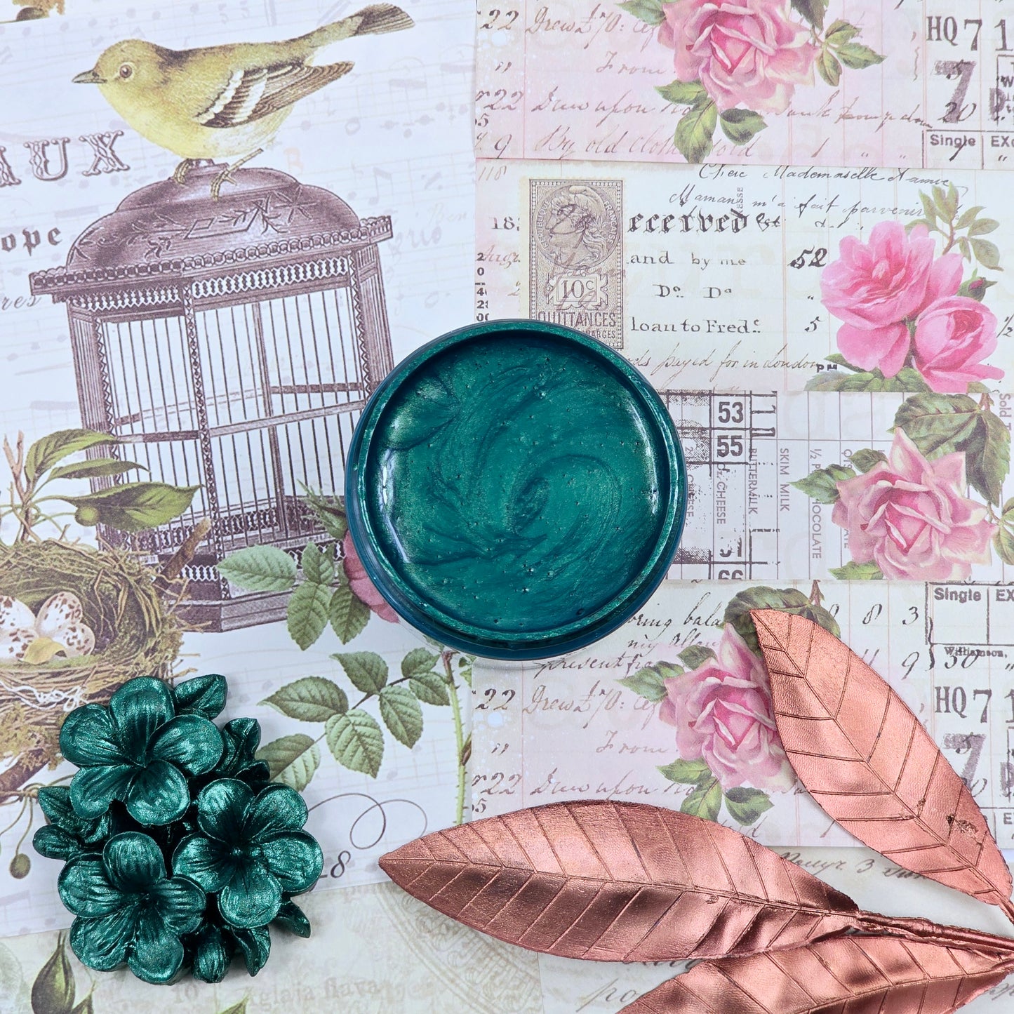 Emerald Lux Metallic Paint – 1 oz.