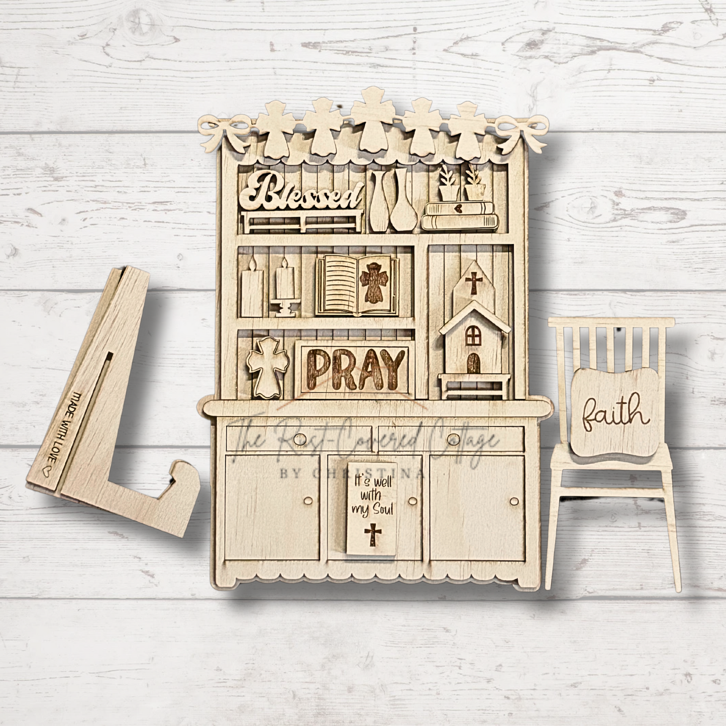 FAITH Hutch | Cottage Hutch Series