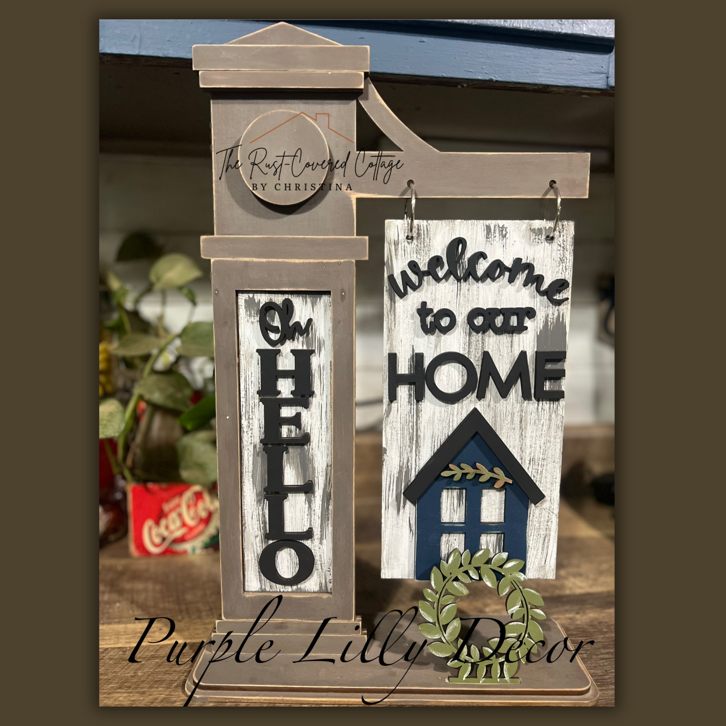 Oh Hello! Interchangeable Sign