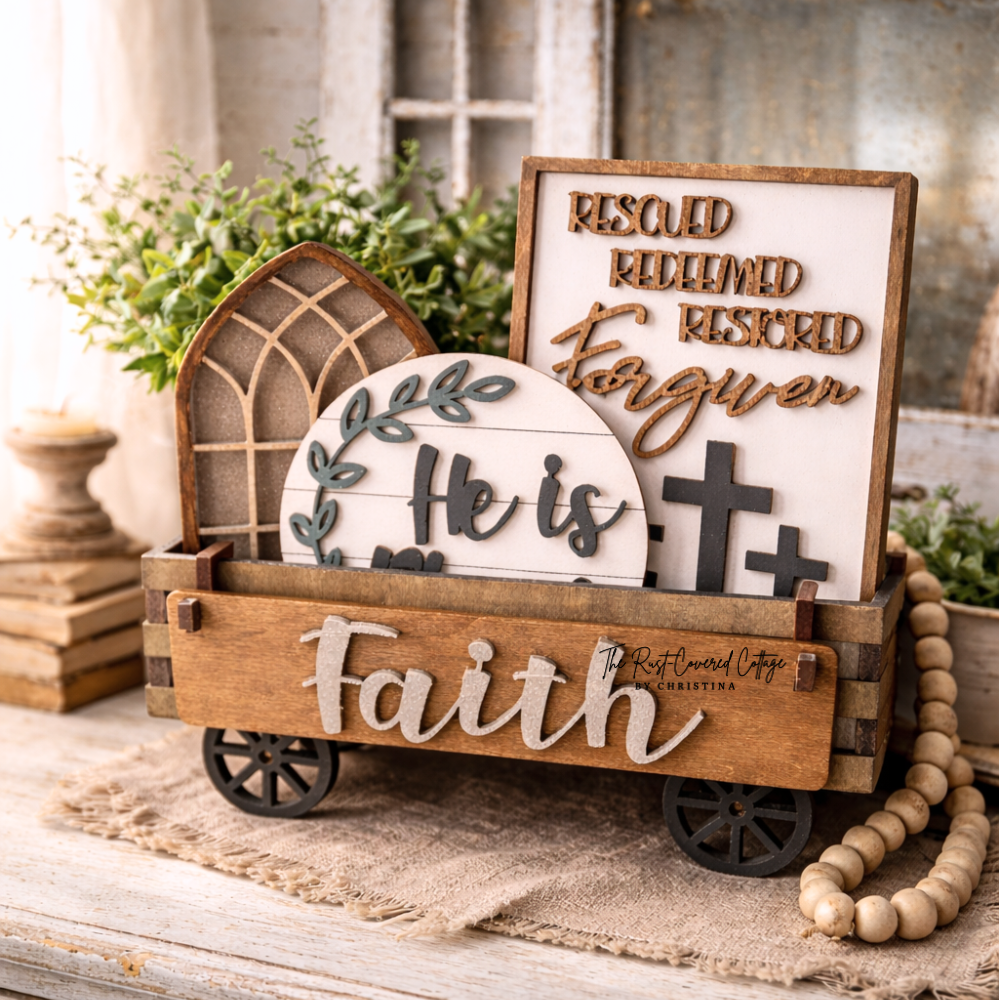 Faith Wagon Insert Wood Kit