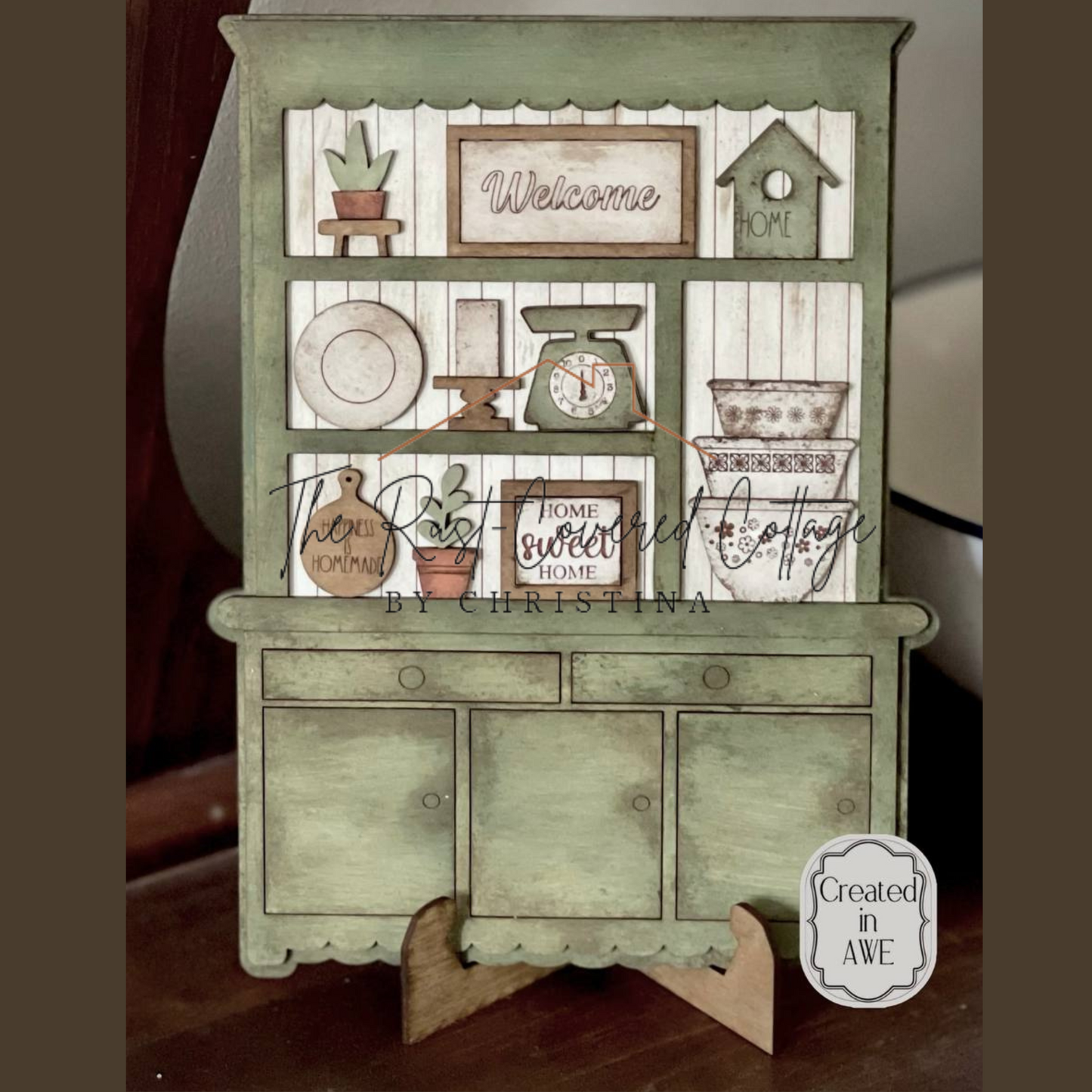 Home Sweet Home Hutch | Cottage Hutch Series