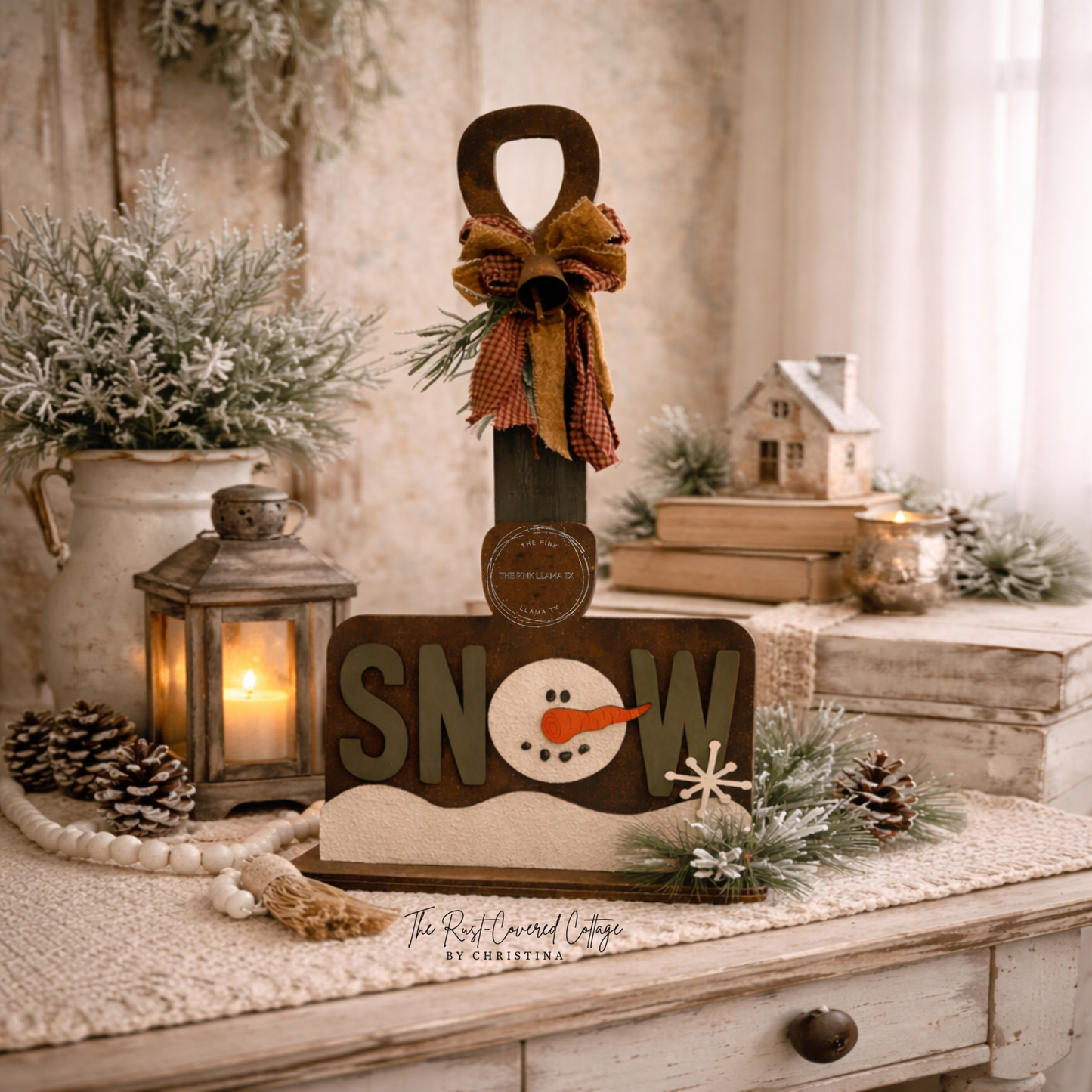 Winter Snowman Shovel | DIY Wood Kit