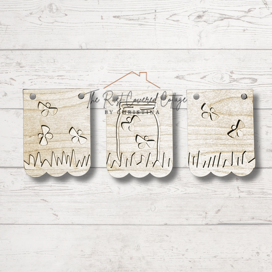 Fireflies Banner Add-On | Interchangeable Sign Series