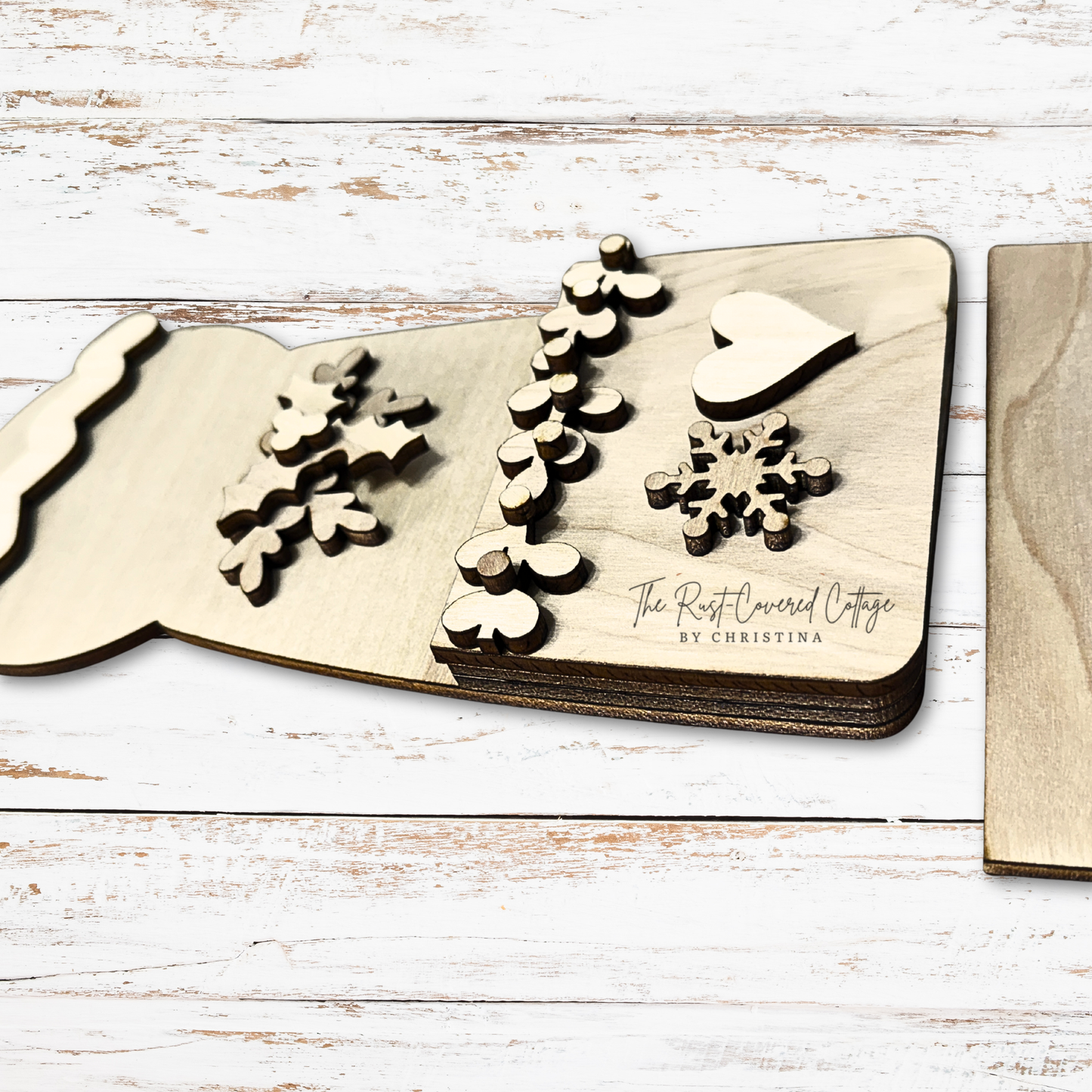 Gingerbread Prim Pocket | DIY Wood Kit