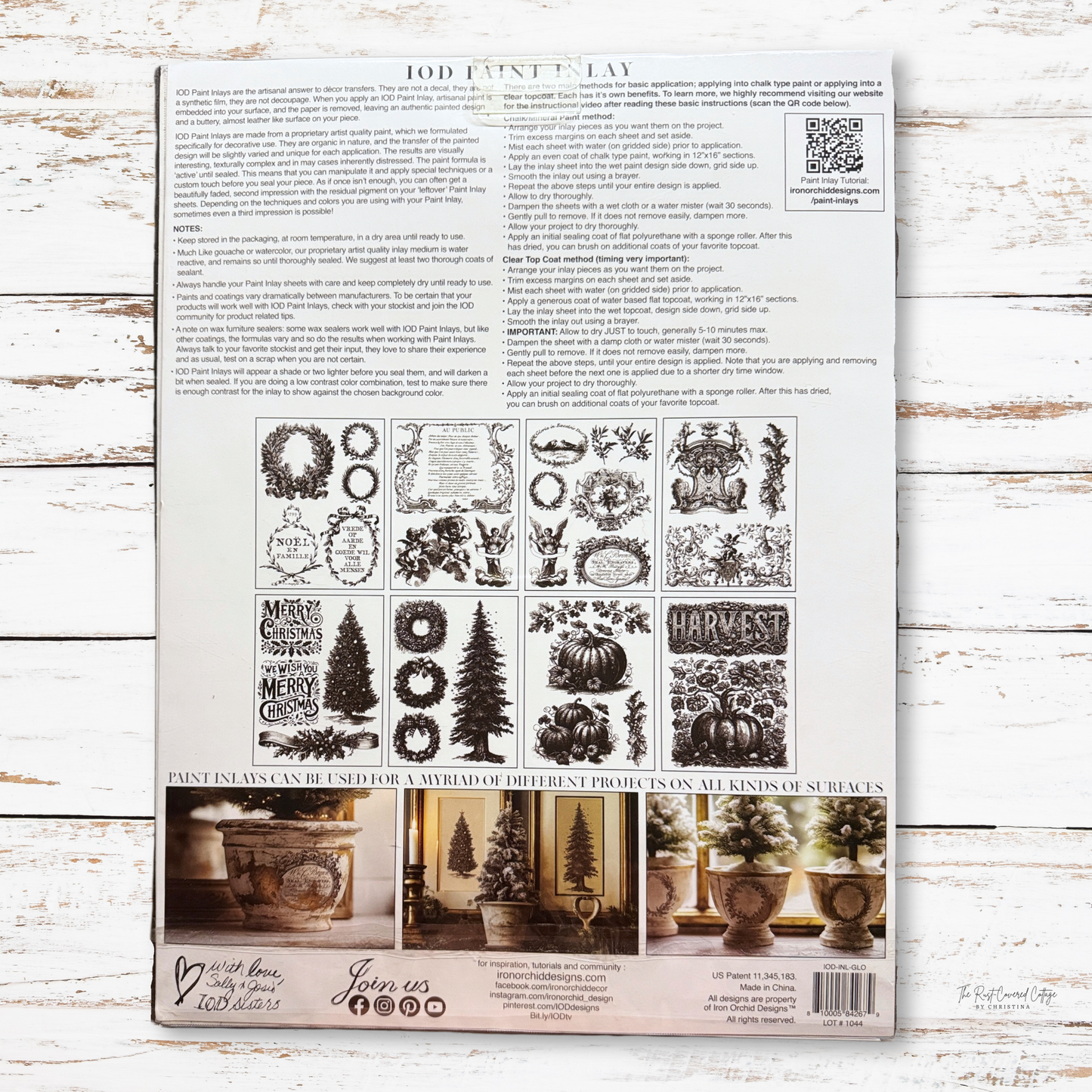 IOD Gloria Paint Inlay – New