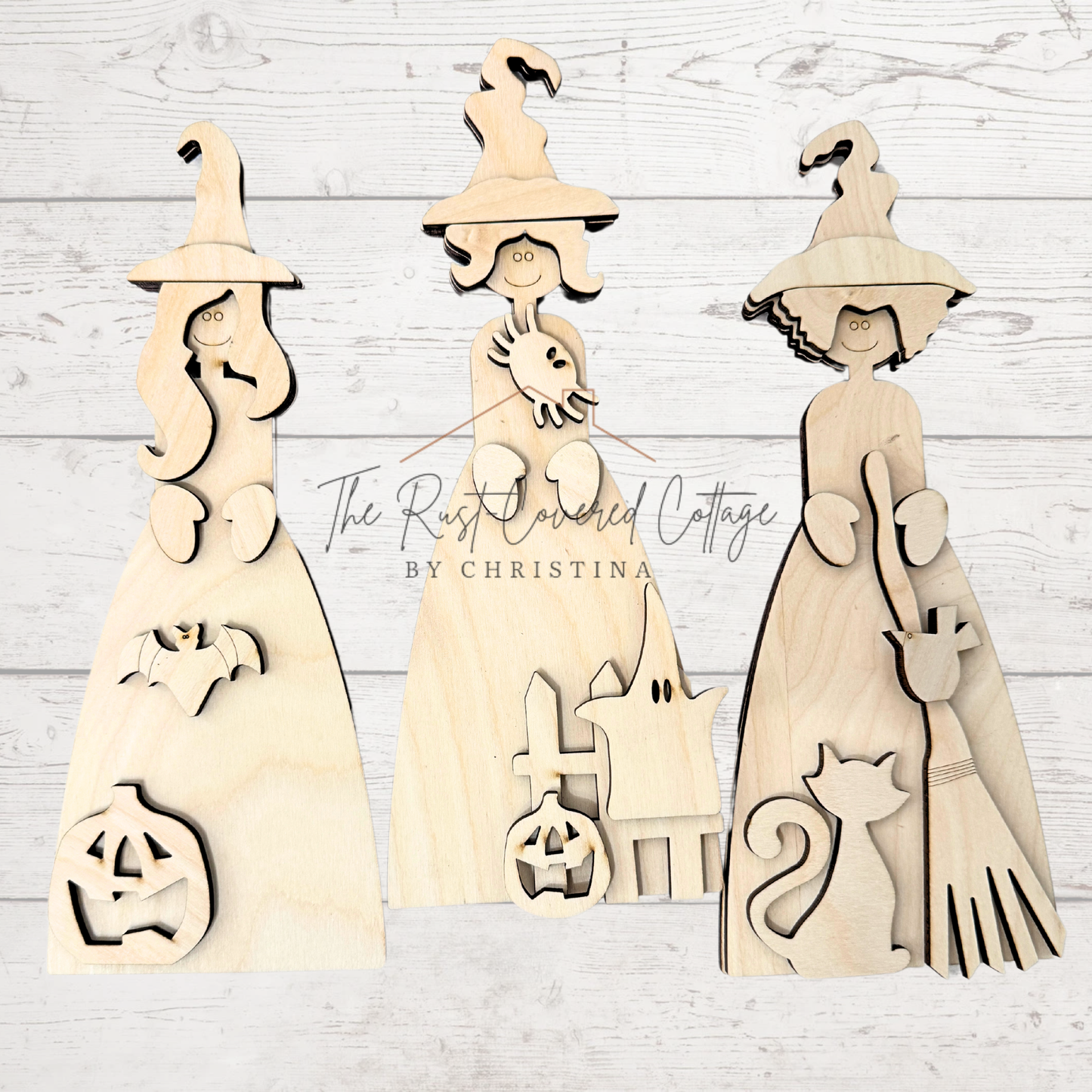 Good Witches| DIY Wood Kit| Halloween