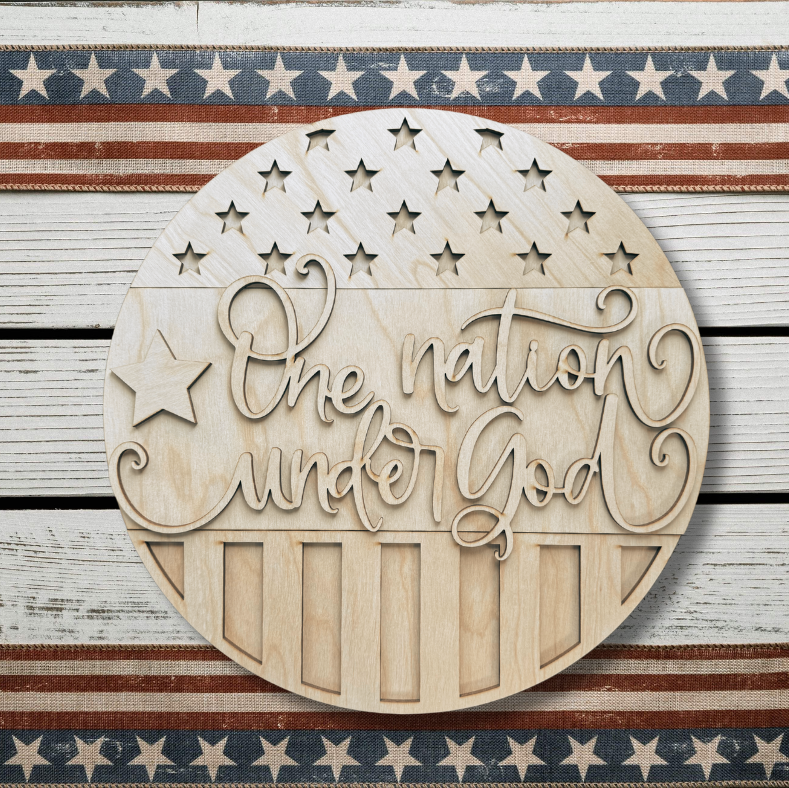 One Nation Under God- Door Round