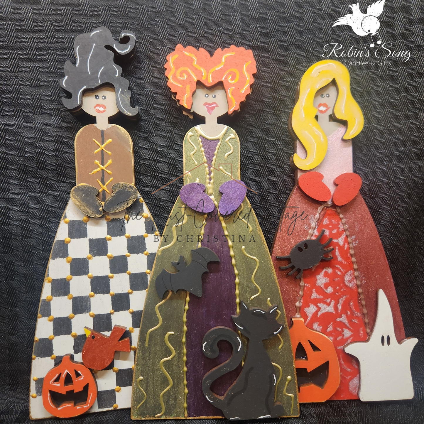 Hocus Pocus Witches| DIY Wood Kit| Halloween