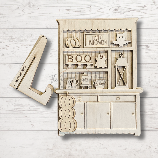 Halloween Hutch | Cottage Hutch Series