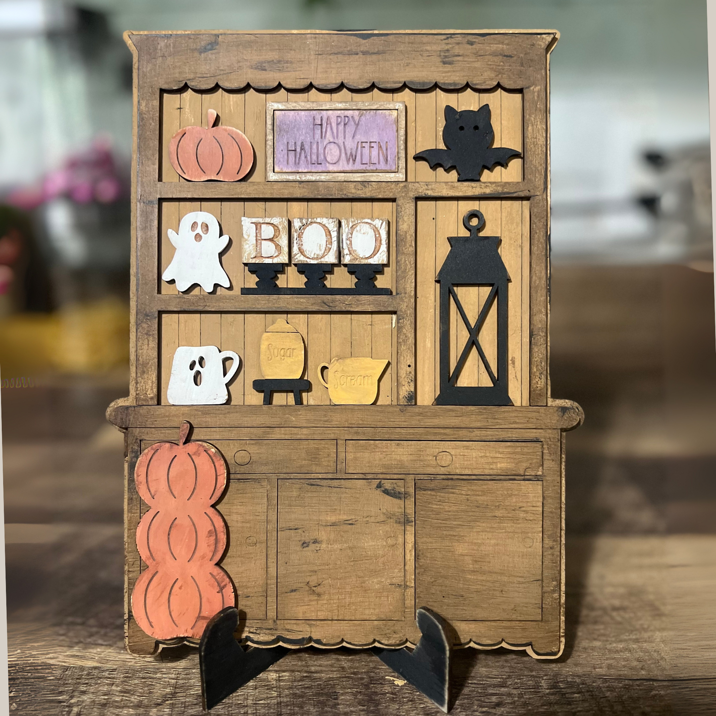 Halloween Hutch | Cottage Hutch Series
