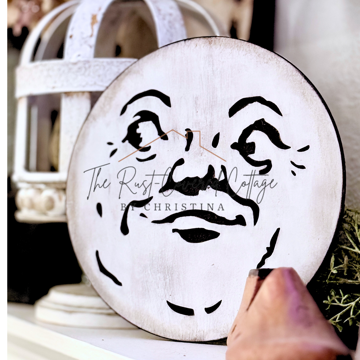 Vintage Moon Wood Kit | Laser Cut DIY Celestial Décor