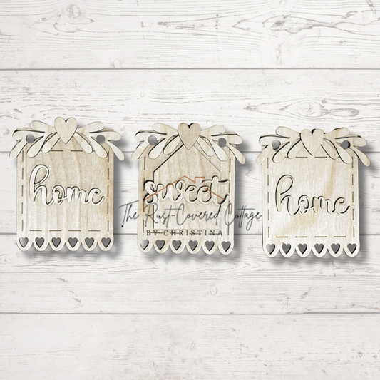 Home Sweet Home Banner Set – Interchangeable Sign Add-On