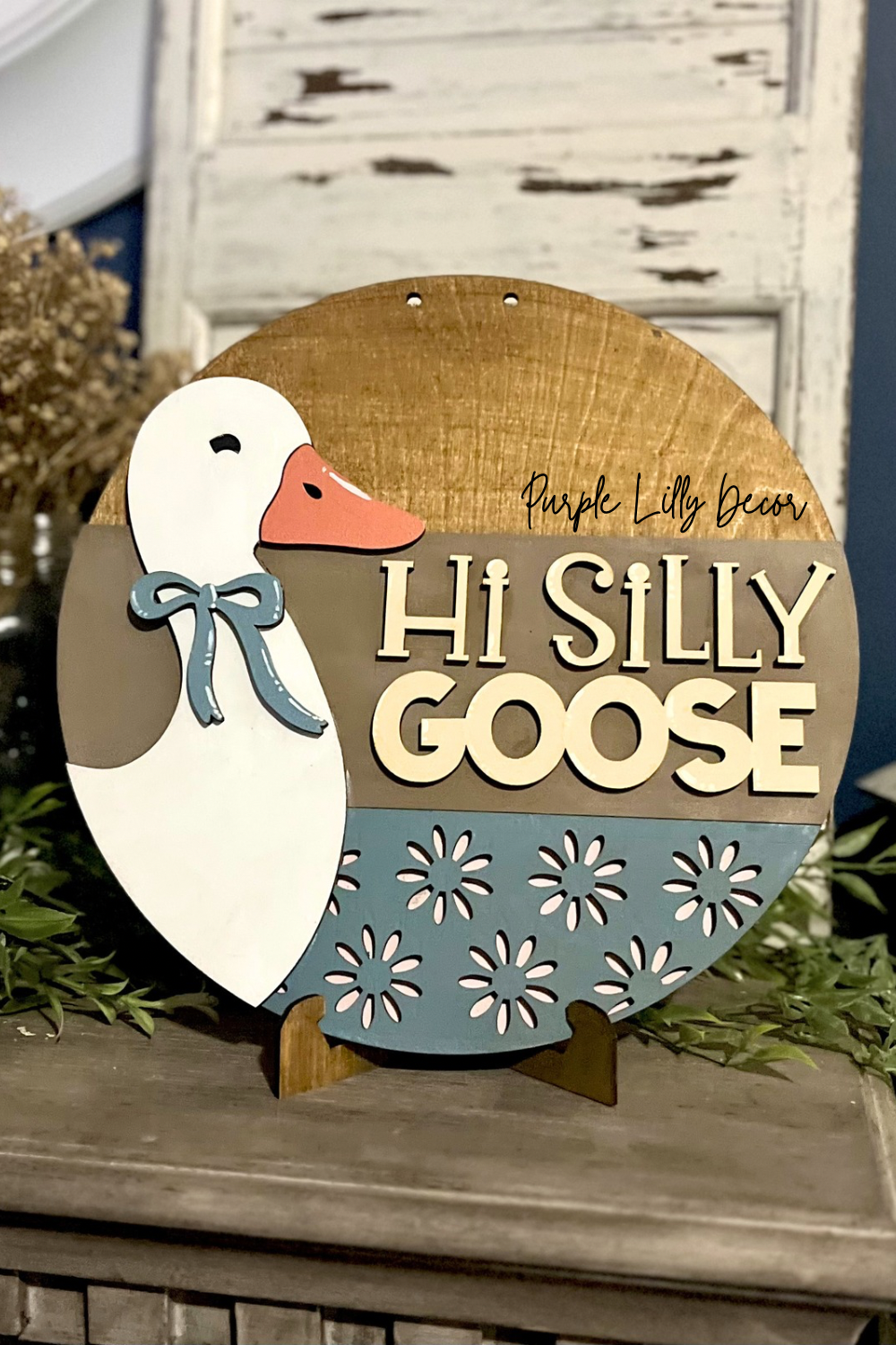 Hi Silly Goose Door Round