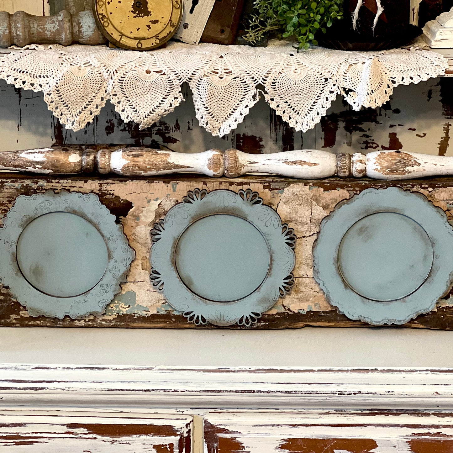 DIY Birch Wood Charger Plates | Set of 3 Laser Cut Decorative Craft Blanks (6" or 10")