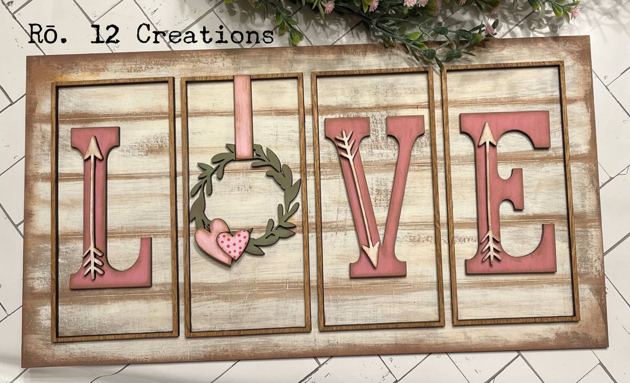 LOVE Sign |DIY Wood Kit