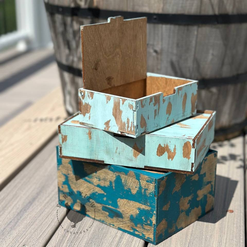 Boxes with Lift Up Lids | DIY Wooden Boxes
