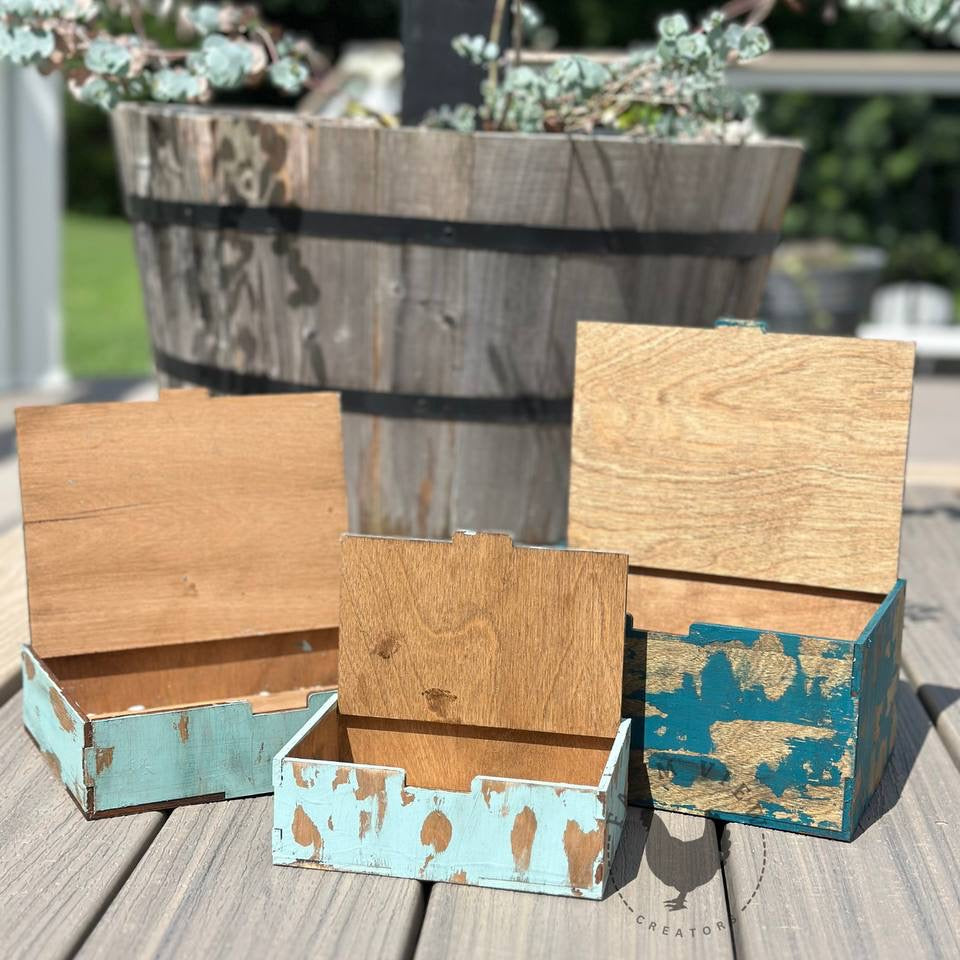 Boxes with Lift Up Lids | DIY Wooden Boxes