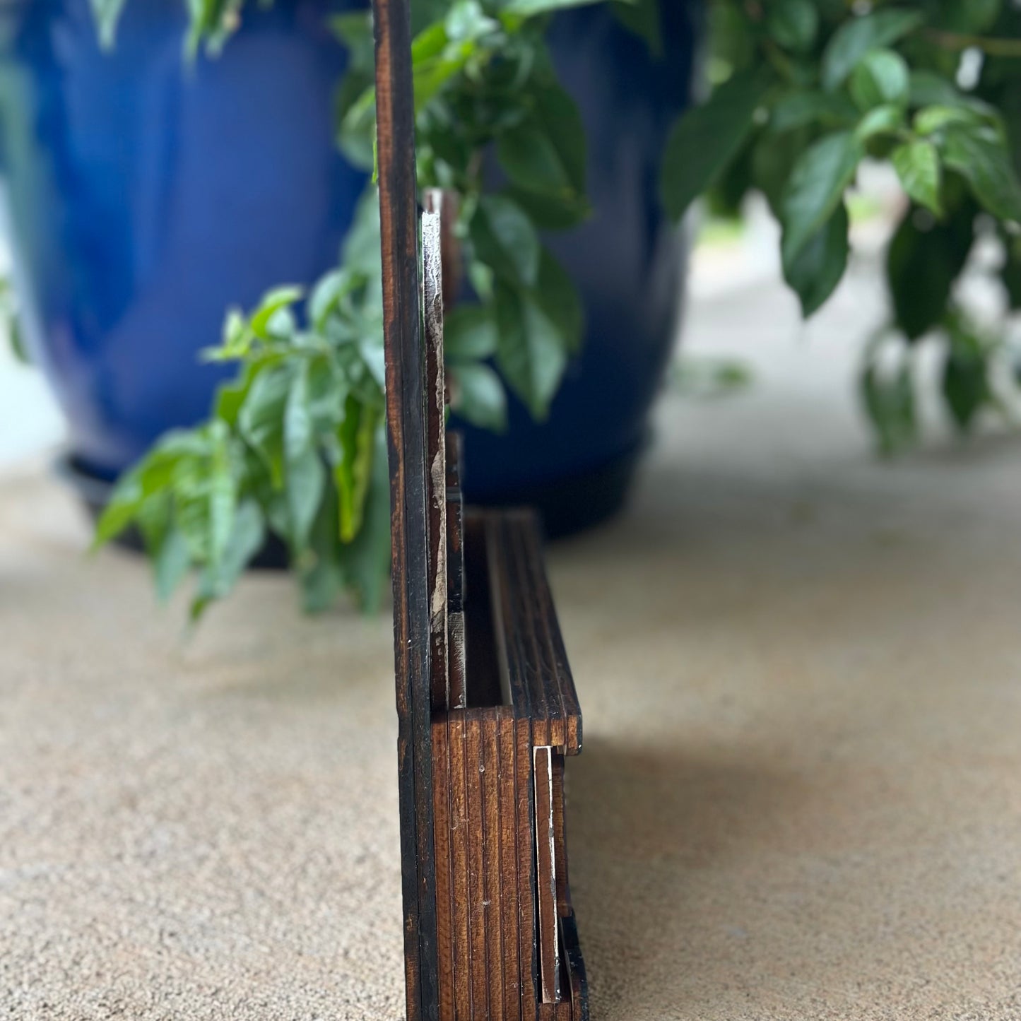 Window Box Interchangeable Base | DIY Wood Kit | Laser Cut 1/4" Birch | 9" x 11.25"