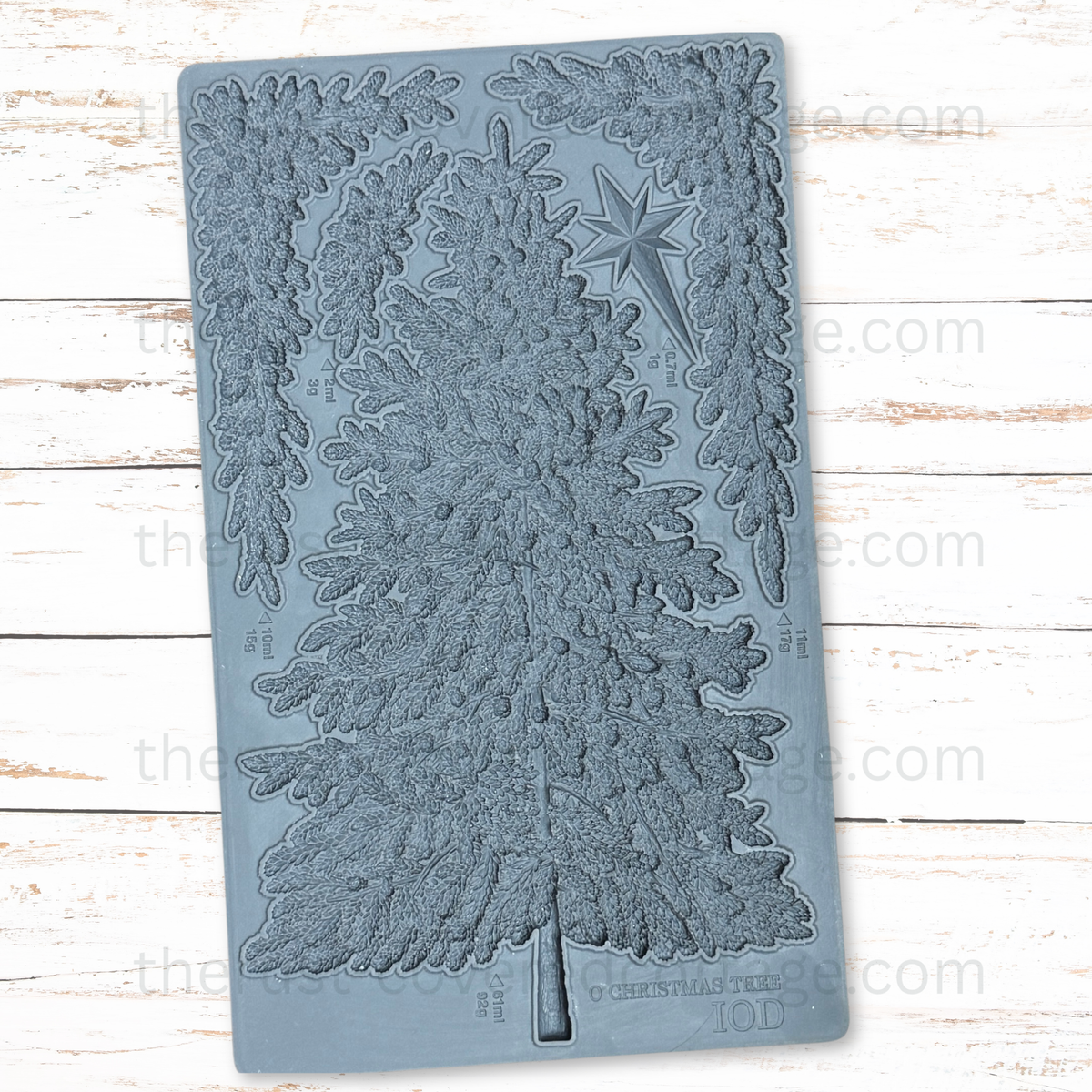 IOD O Christmas Tree Mould