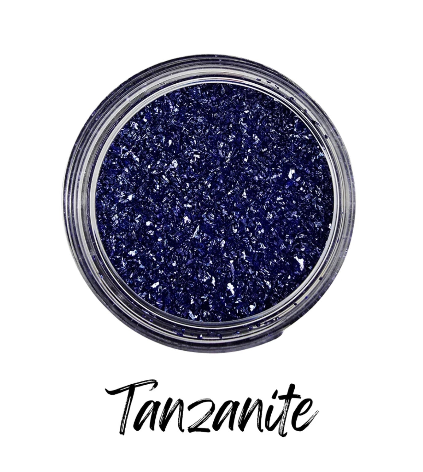 Tanzanite German Glass Glitter | Paint Couture