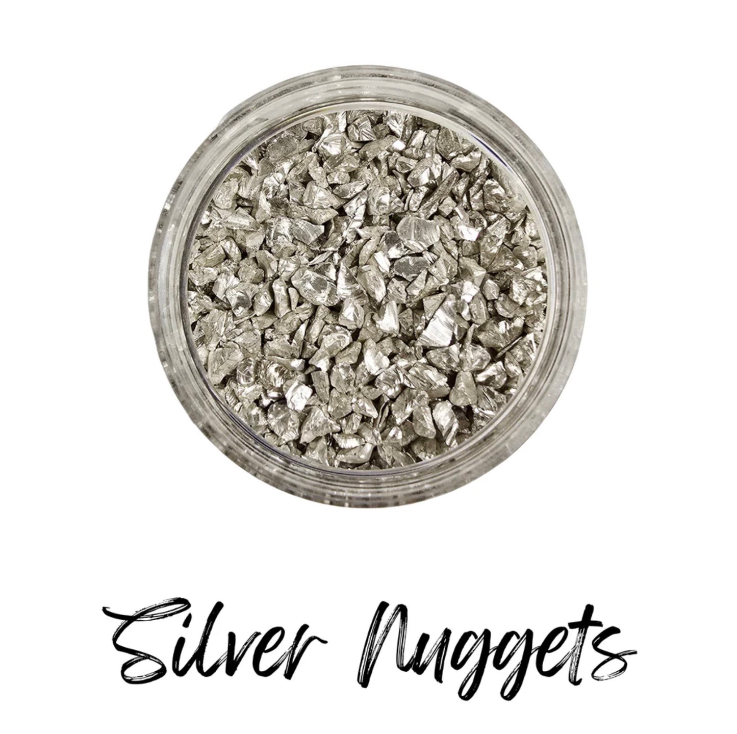 Silver Decorative Nuggets | Paint Couture