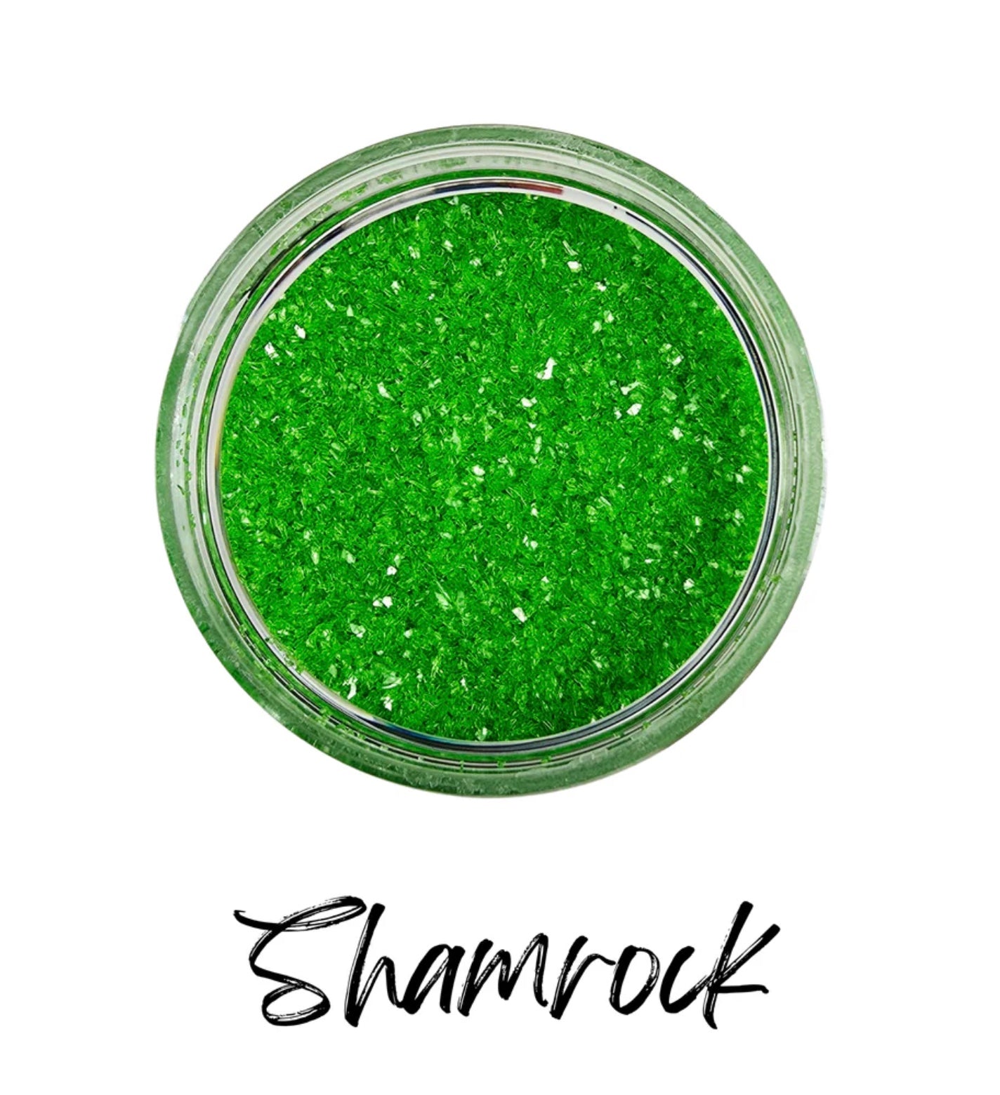 Shamrock German Glass Glitter | Paint Couture
