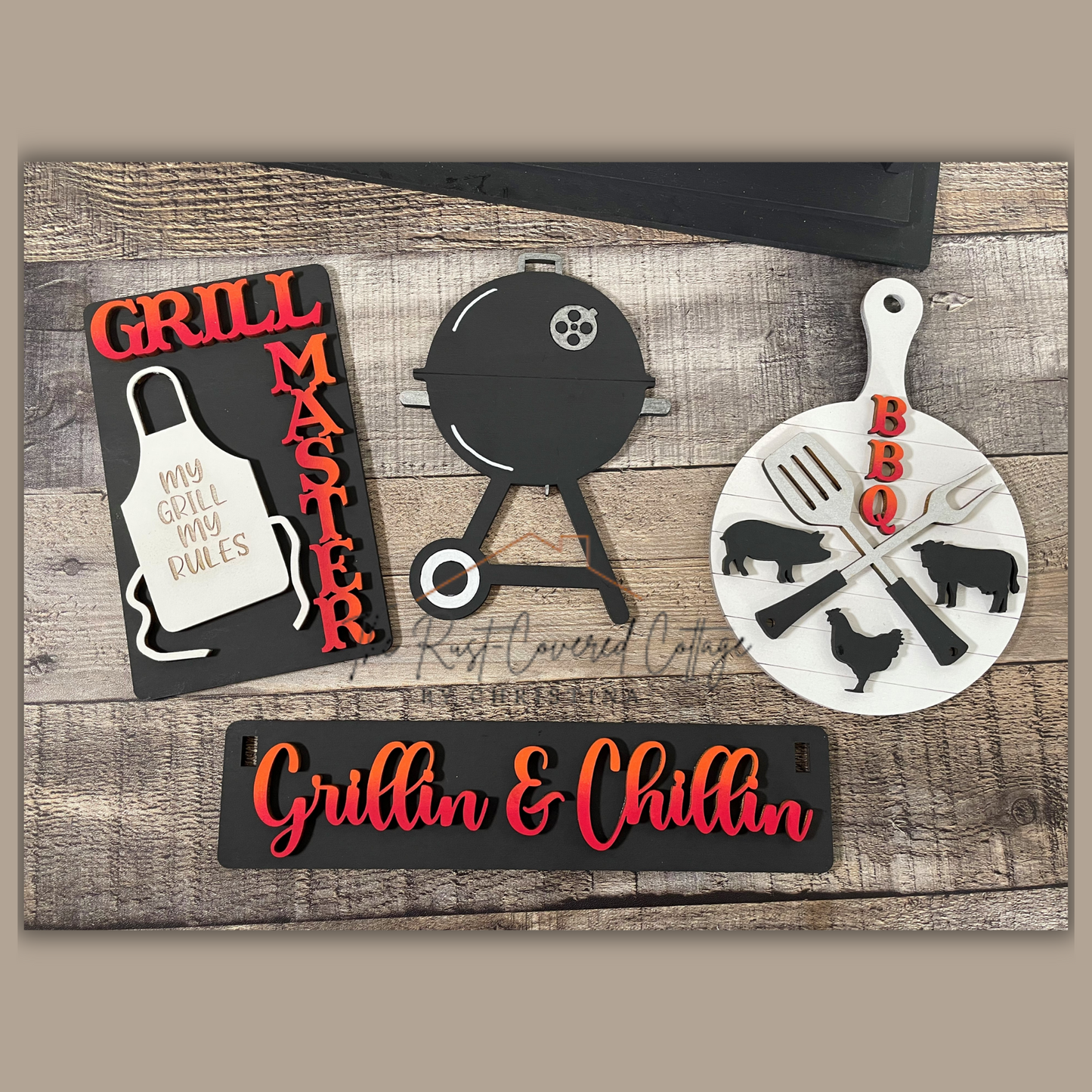Grillin’ & Chillin’ – Interchangeable Wagon Insert Kit