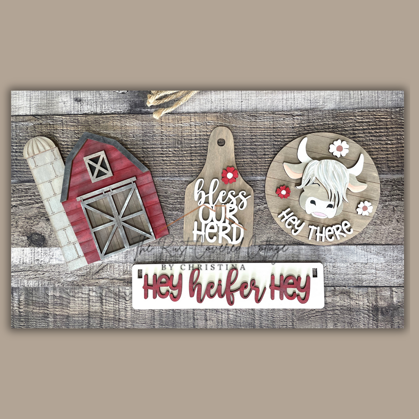 Hey Heifer Hey – Interchangeable Wagon Insert Kit