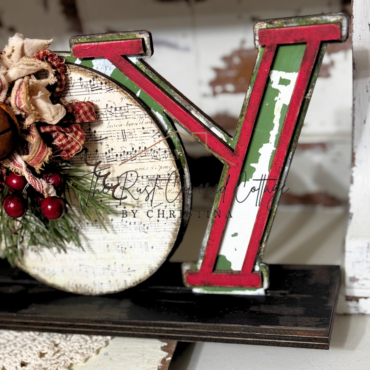 Joy Snowman Shelf Sitter | DIY Wood Kit