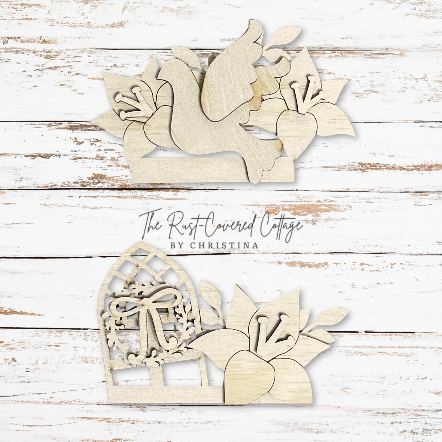 Peaceful Blessings Cottage Drawer Insert