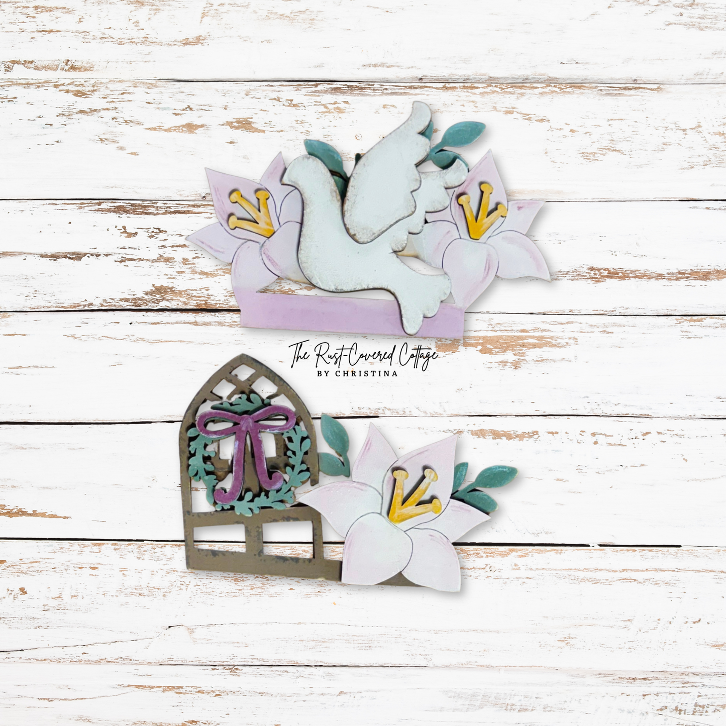 Peaceful Blessings Cottage Drawer Insert - Finished