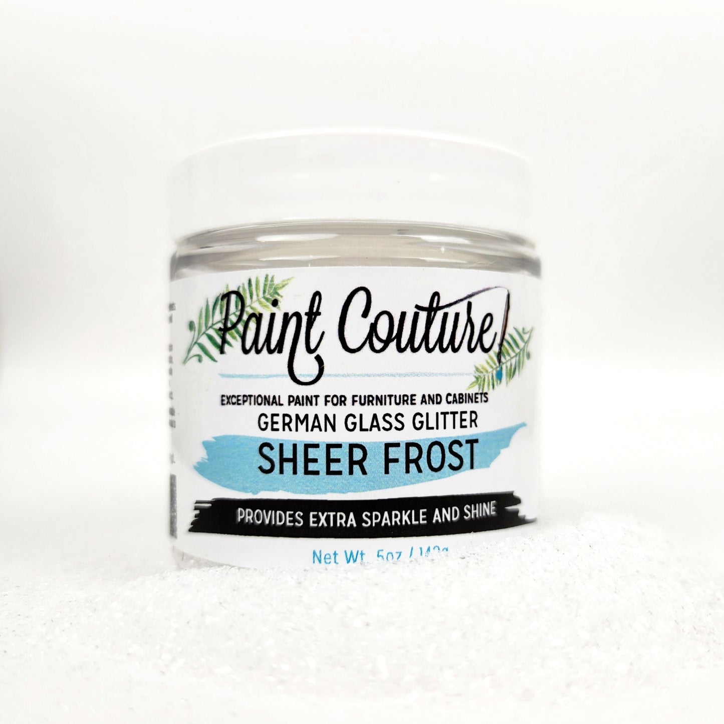 Sheer Frost – German Glass Glitter by Paint Couture (1 oz.)
