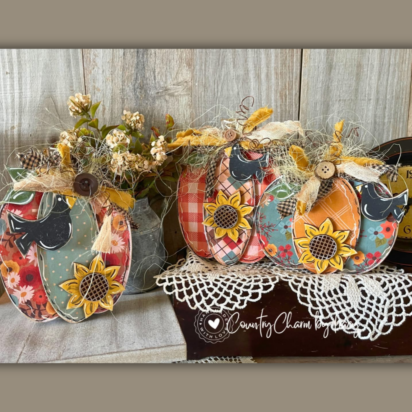 Layered Pumpkin Shelf Sitters | Laser Cut| Fall Décor