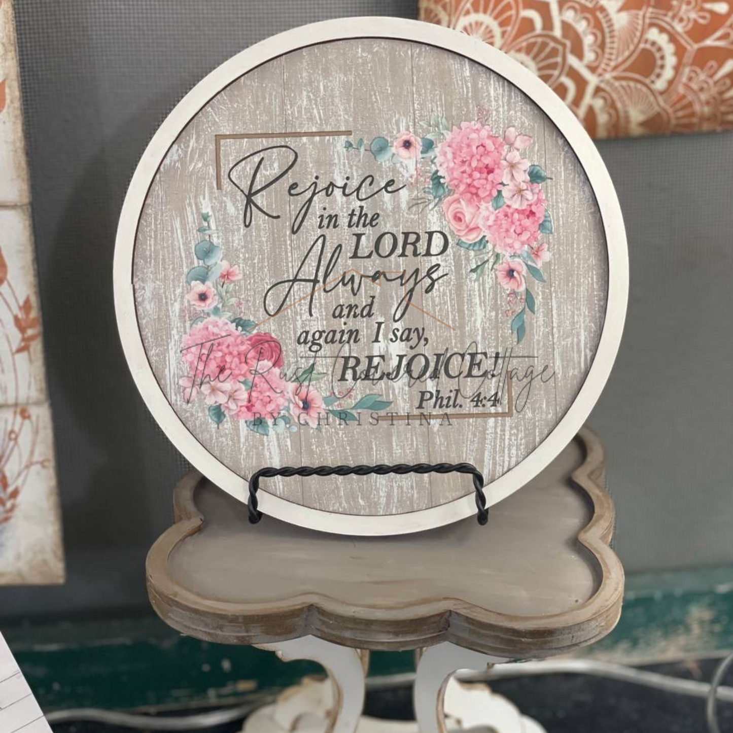 Round Shiplap Surface with Frame Set| DIY| Laser Cut