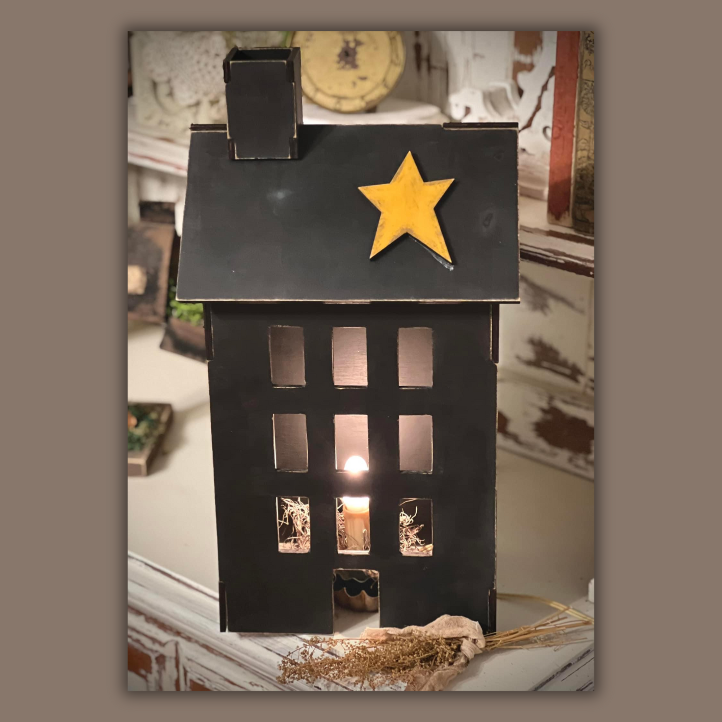 Saltbox House | DIY Wood Kit