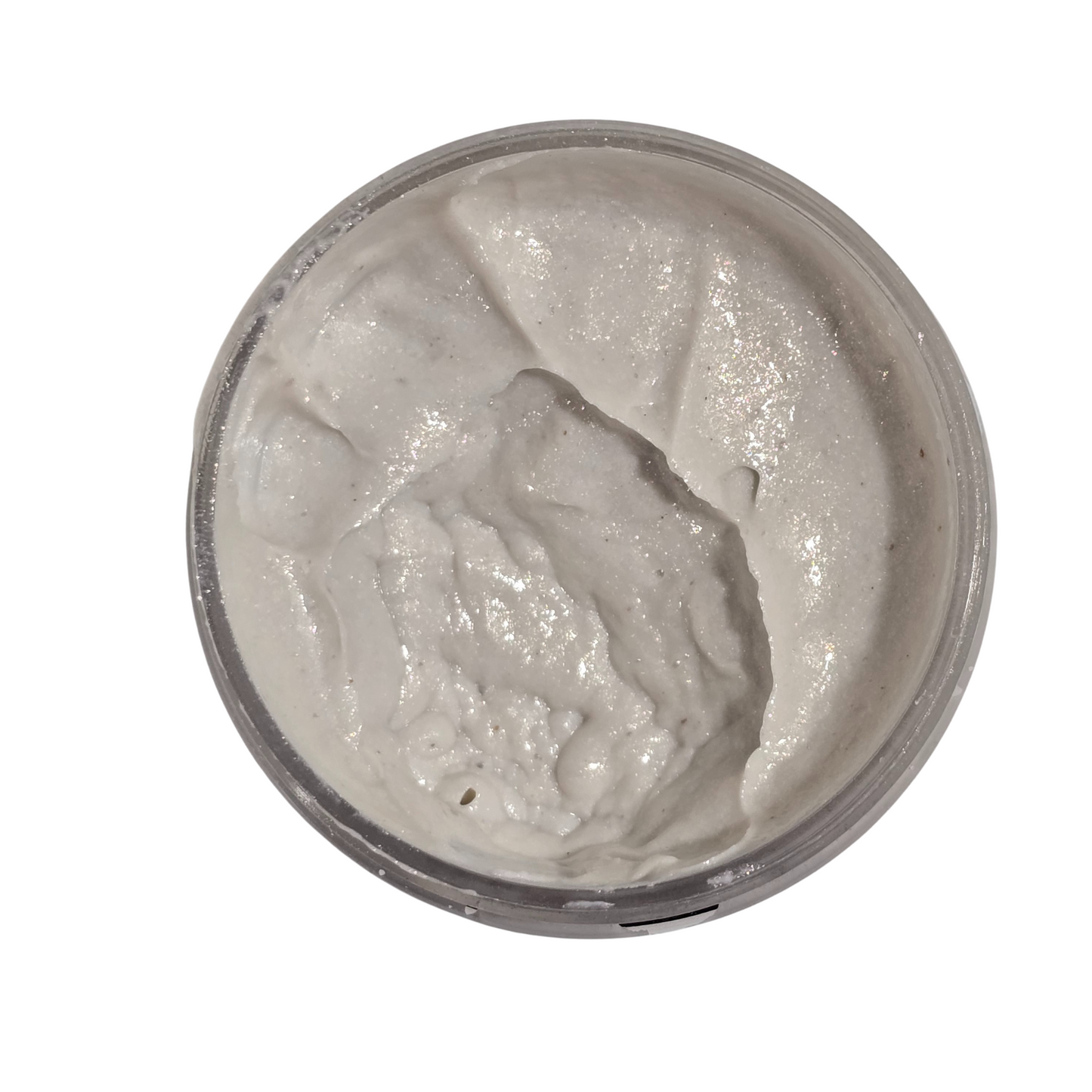 Saltwater Pearl Paint Couture Metallic Shimmer Paste – open jar view