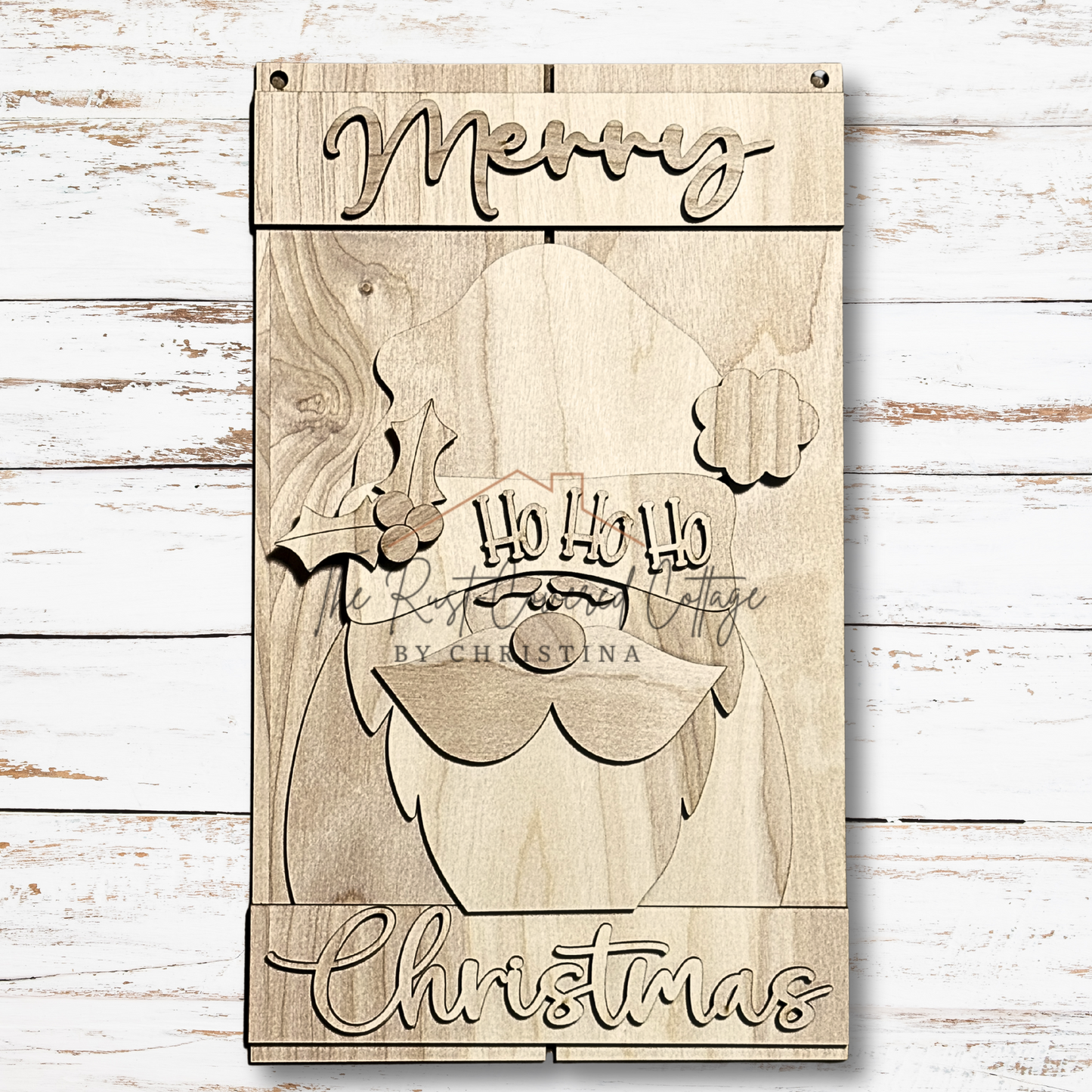 Santa Pallet Sign | DIY | Wood Kit